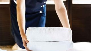 fresh towels
